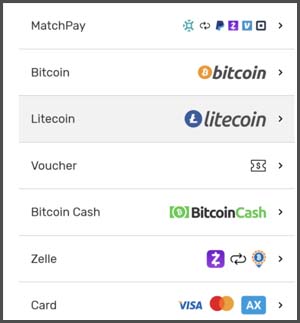 Bovada banking options